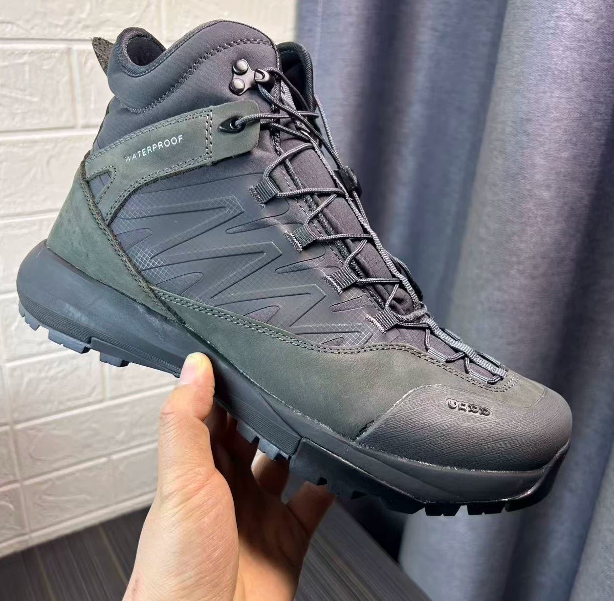 Hunting Outdoor Brand - 하이탑 하이킹 가죽 신발 남성 명품