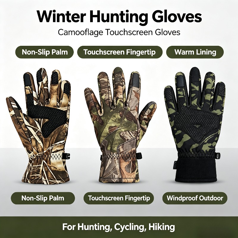 Outdoor Hunting Gloves - 야외 스포츠 미끄럼 방지 사냥 장갑