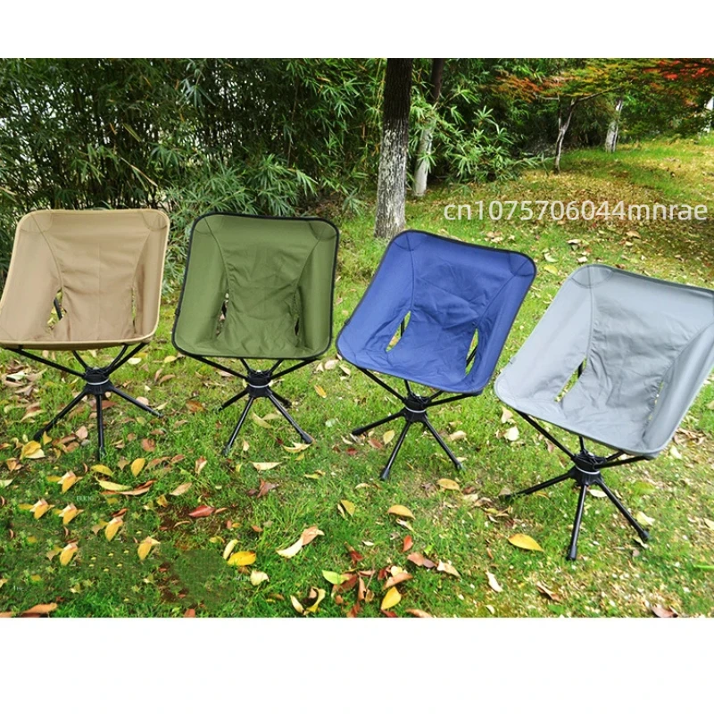 Hunting And Fishing Outdoor Chairs - 야외 접이식 캠핑 의자 360도 회전