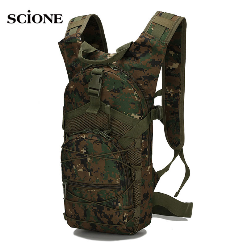 Outdoor Hunting Bike - Molle 전술 배낭, 옥스포드 하이킹 자전거