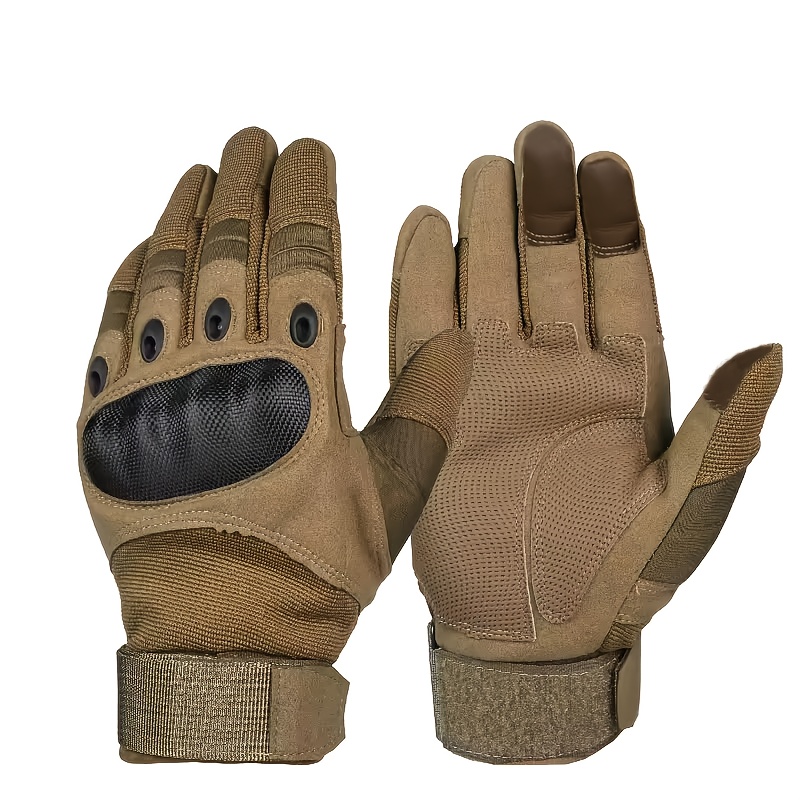 Outdoor Hunting Gloves - 새로운 남성용 풀 핑거 전술 장갑,