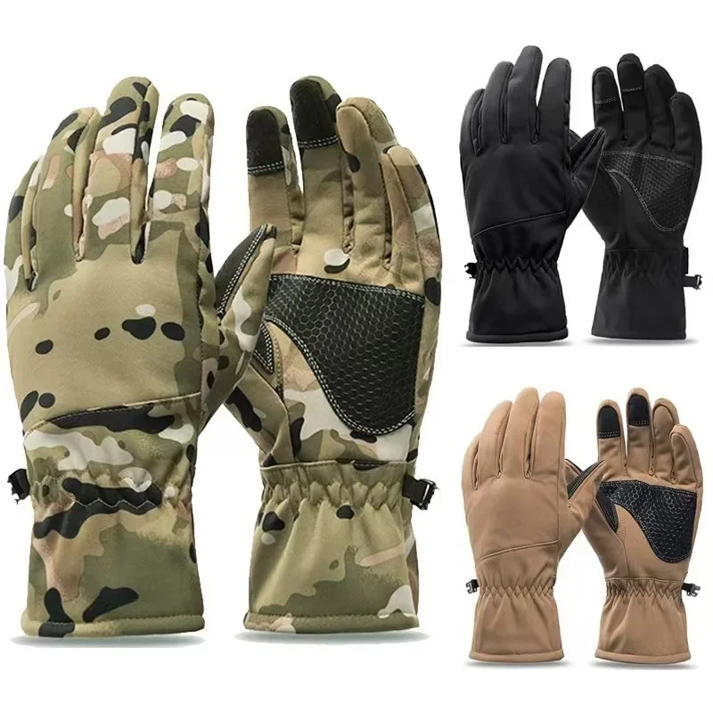 Outdoor Hunting Gloves - 남성 여성 겨울 전술 장갑 야외