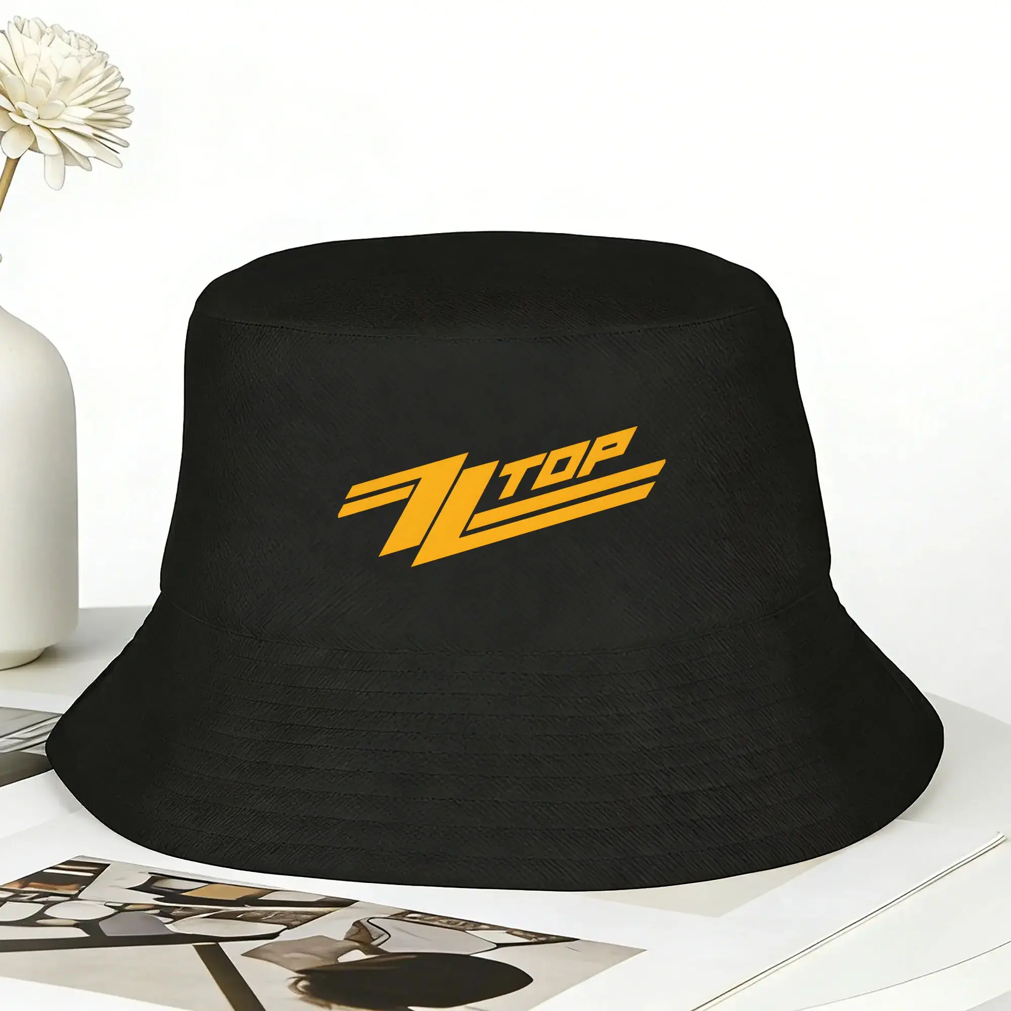 Outdoor Hunting Logo - 새로운 ZZ 탑 로고 버킷 모자