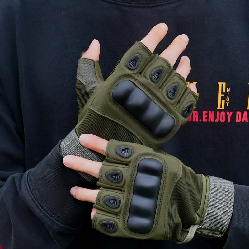 야외 전술 장갑 하프 핑거 페인트볼 에어소프트 사격 사 - Outdoor Hunting Gloves 리뷰 및 가격