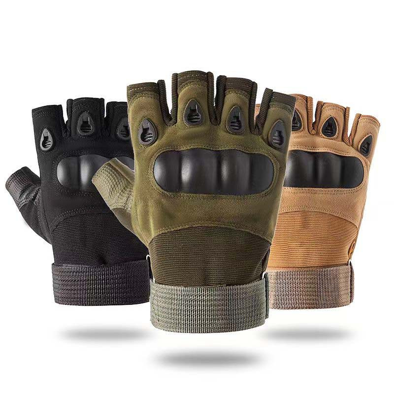 야외 전술 장갑 하프 핑거 페인트볼 에어소프트 사격 사 - Outdoor Hunting Gloves 리뷰 및 가격