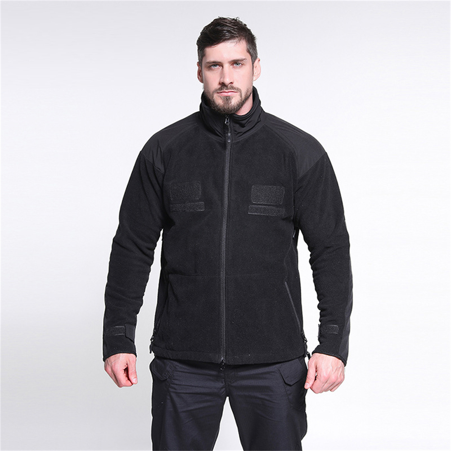 가을 겨울 사냥 전술 열 폴라 플리스 자켓 남자 스탠드 - Outdoor Hunting Coat 리뷰 및 가격