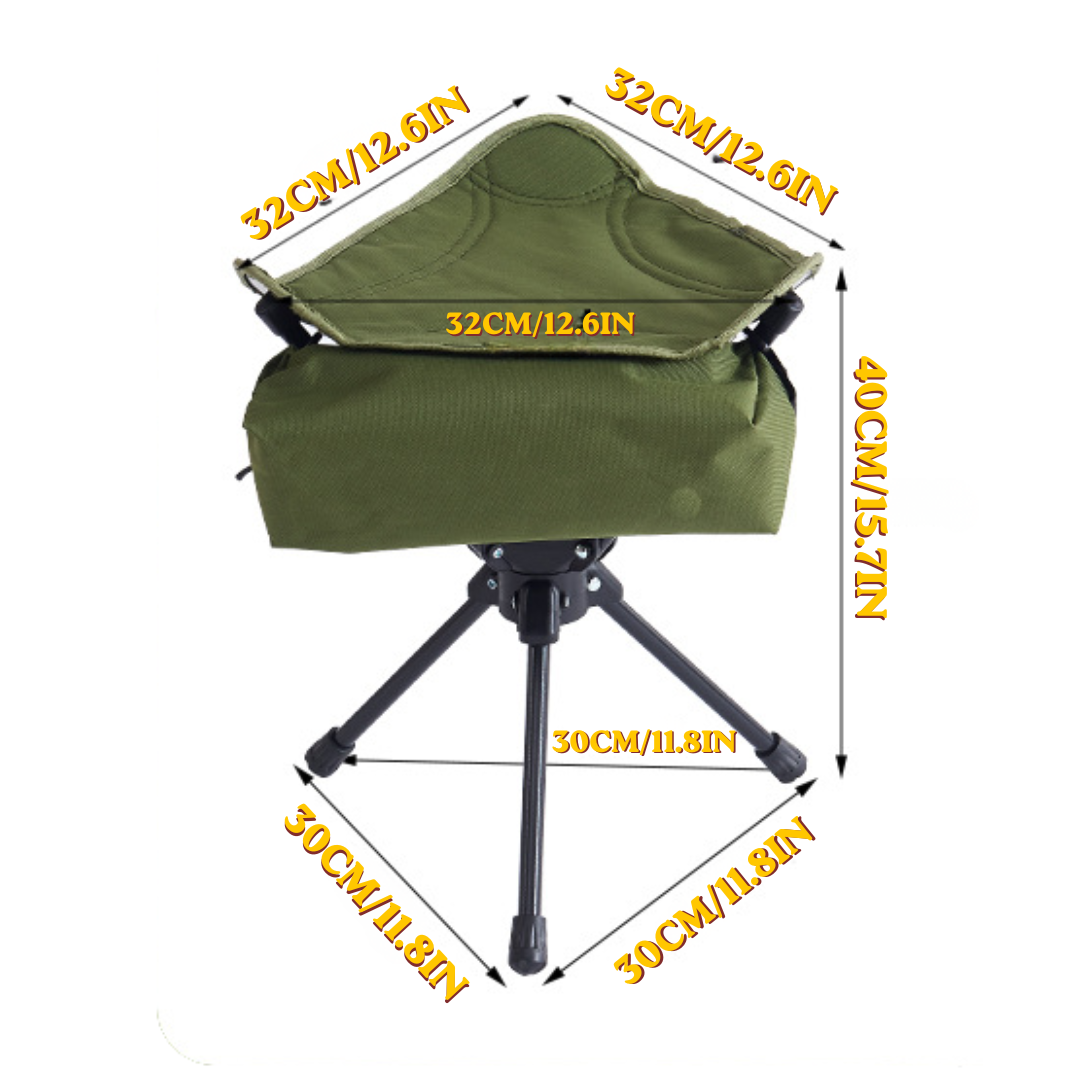 초경량 360도 회전 캠핑 스툴 접이식 삼각대 의자 휴 - Hunting And Fishing Outdoor Chairs 리뷰 및 가격