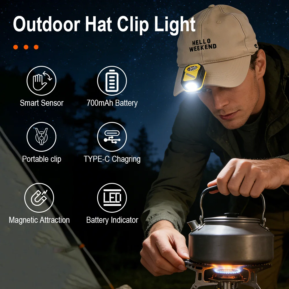 BORUiT 400루멘 모션 센서 LED 헤드램프 타입 - Outdoor Hunting Bike 리뷰 및 가격