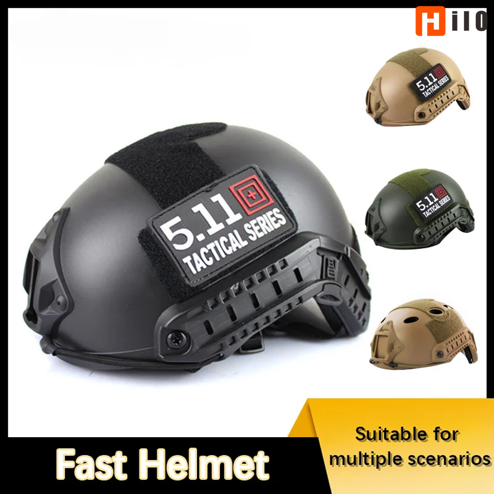 Hilo FAST 폭동 헬멧 빠른 전술 헬멧 ABS 새 - Outdoor Hunting Equipment 리뷰 및 가격