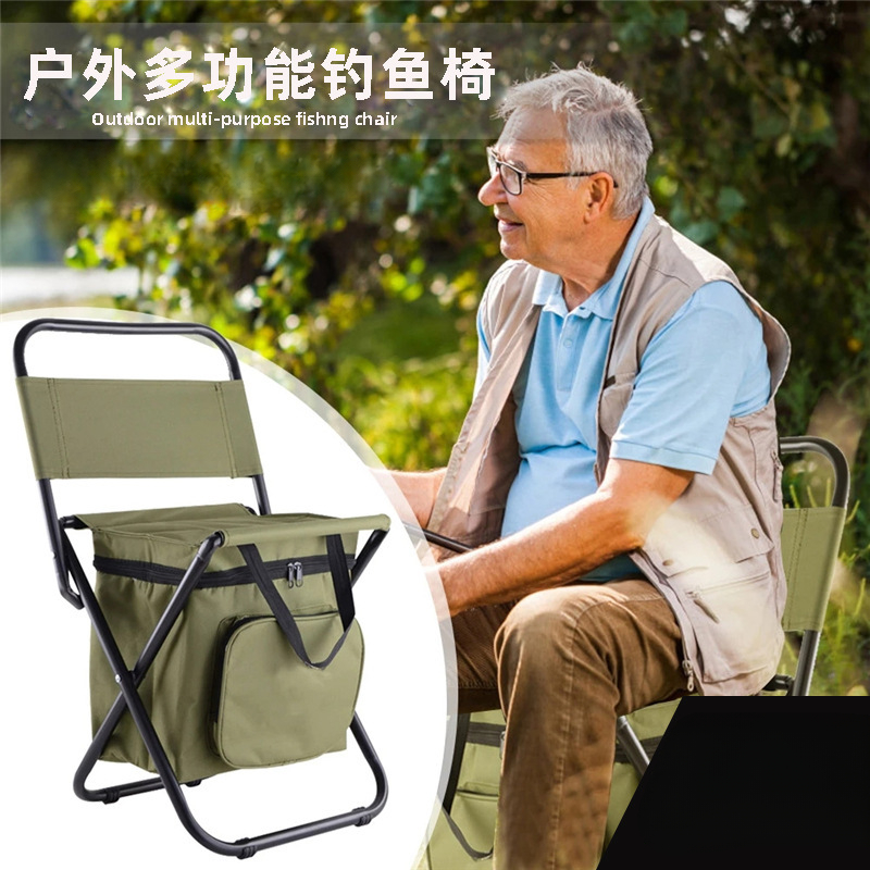 2 in 1 접이식 낚시 의자 가방 낚시 배낭 의자 의 - Hunting And Fishing Outdoor Chairs 리뷰 및 가격