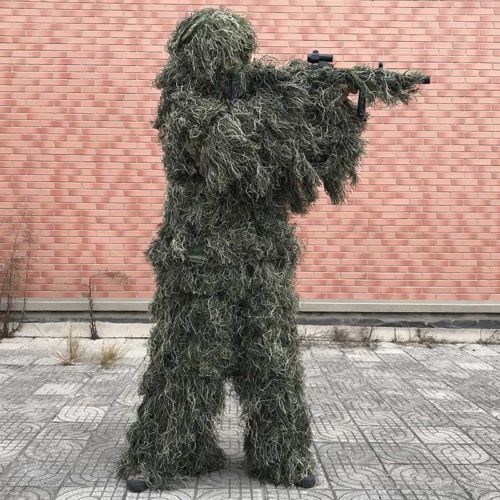 숲 위장복 길 슈트 사냥복 영화 촬영 소품 가짜 털옷  - Outdoor Hunting Movies 리뷰 및 가격