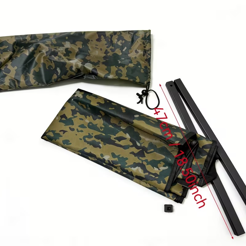 가벼운 접이식 낮은 사냥 의자, 조절 가능한 허리 벨트 - Hunting And Fishing Outdoor Chairs 리뷰 및 가격