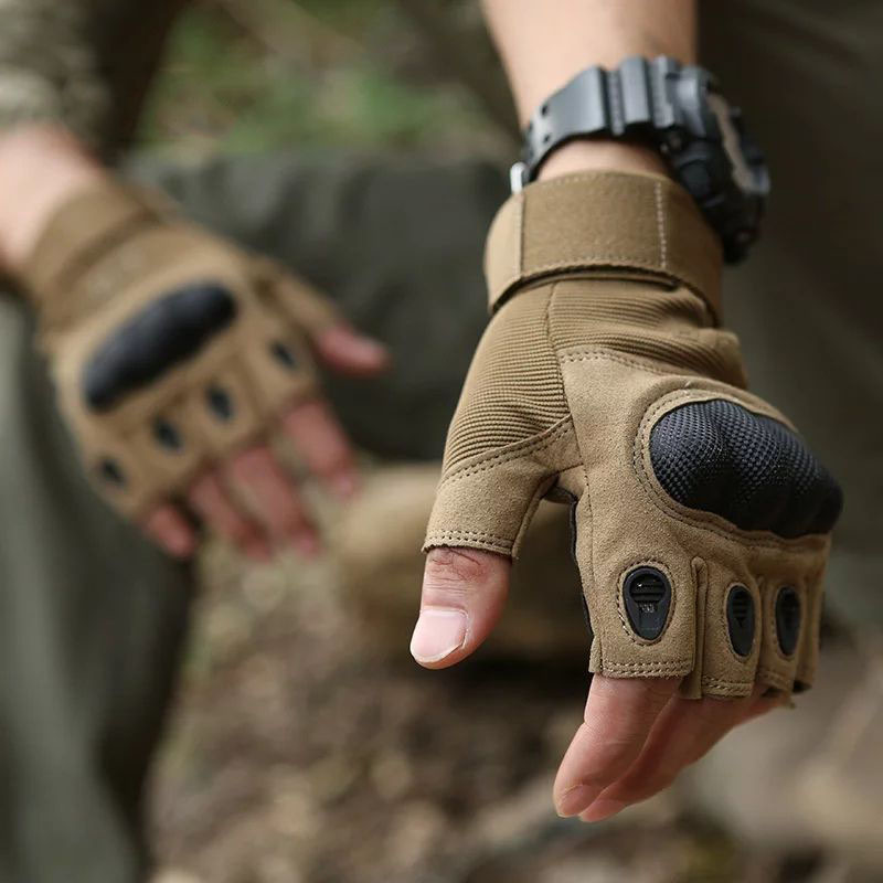 맞춤형 로고 풀핑거 전술 장갑 야외 전투 훈련 사냥 레 - Outdoor Hunting Logo 리뷰 및 가격