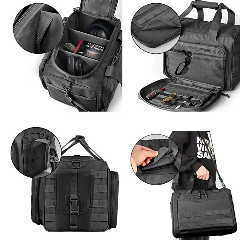 MOLLE 시스템을 갖춘 총기 사격장 보관 가방, 야외 - Outdoor Hunting Equipment 리뷰 및 가격