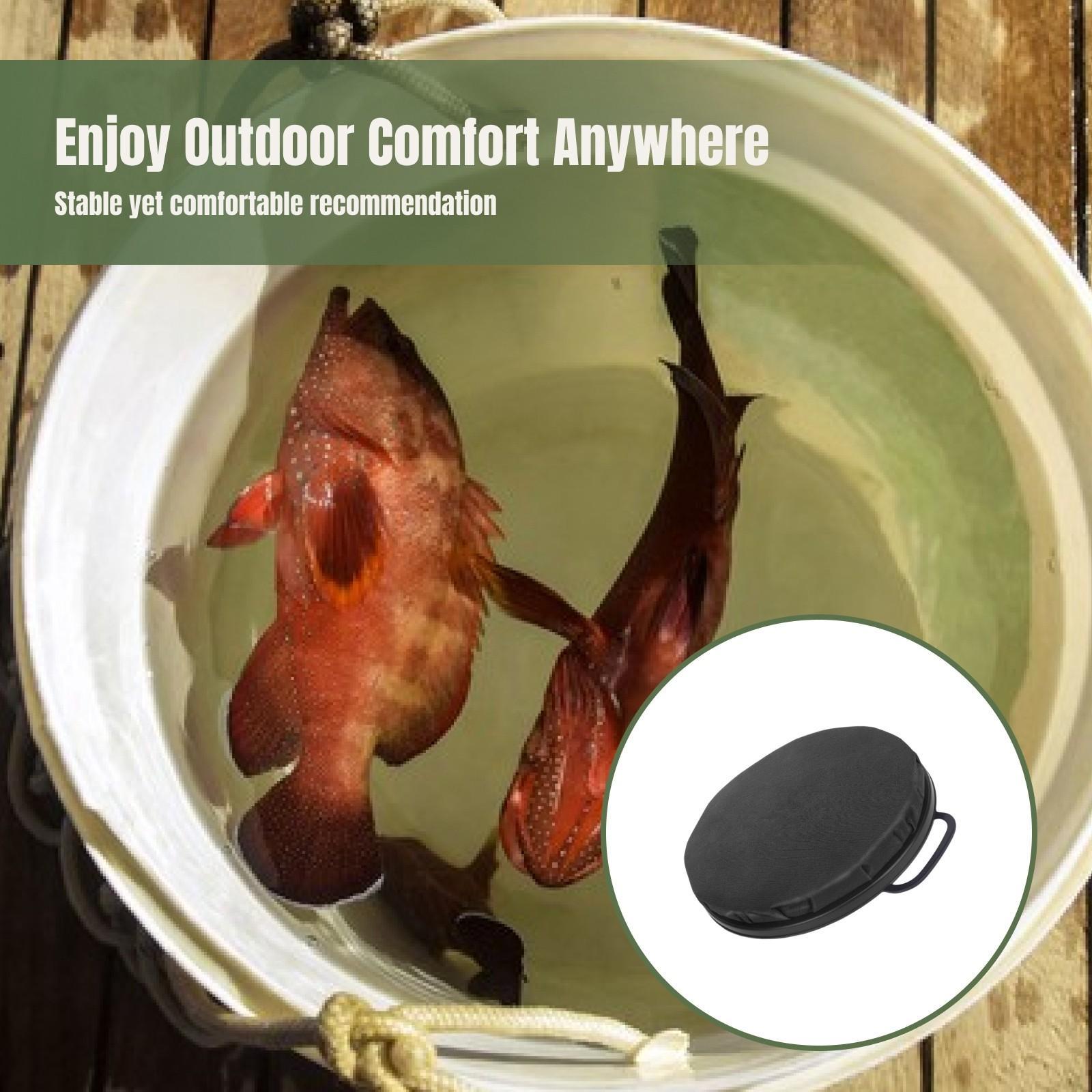 360도 회전 버킷 시트 방수 뚜껑이 있는 편안한 야외 - Hunting And Fishing Outdoor Chairs 리뷰 및 가격