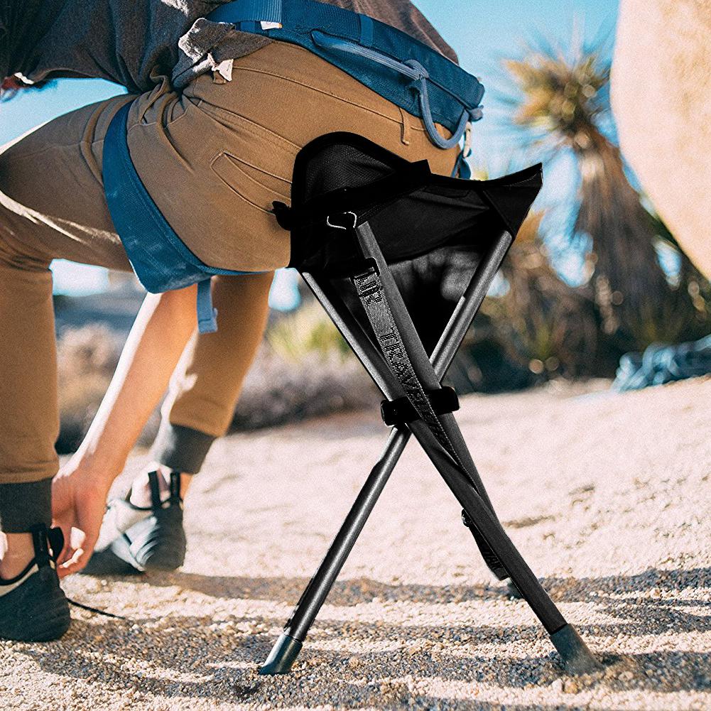 휴대용 삼각대 의자 접이식 의자, 휴대용 케이스 포함, - Hunting And Fishing Outdoor Chairs 리뷰 및 가격