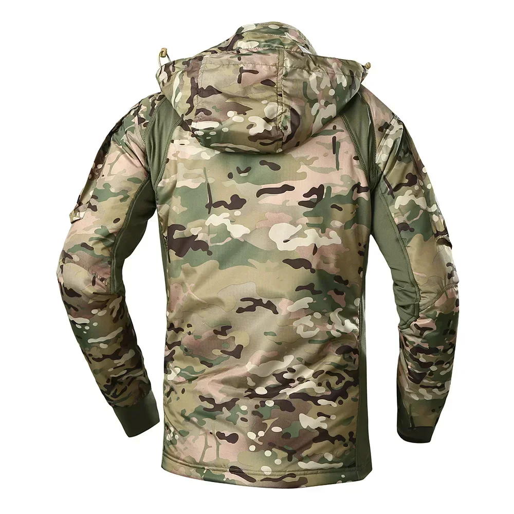 멀티캠 카모 전술 소프트쉘 자켓 남성용 보온 아웃도어  - Outdoor Hunting Coat 리뷰 및 가격